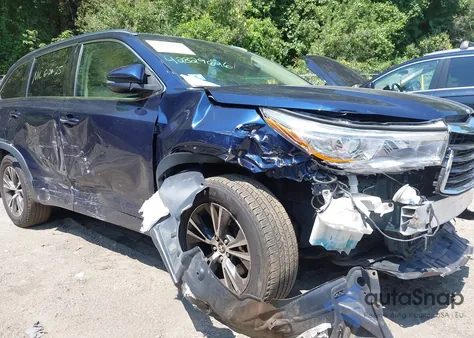 2016 Toyota Highlander Xle V6 из США, поврежденный, VIN 5TDJKRFH4GS342803